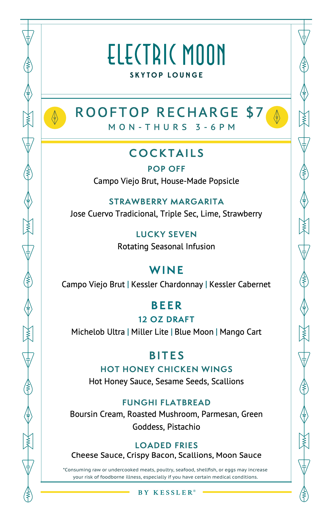 Electric Moon Rooftop Happy Hour at Plant Riverside District